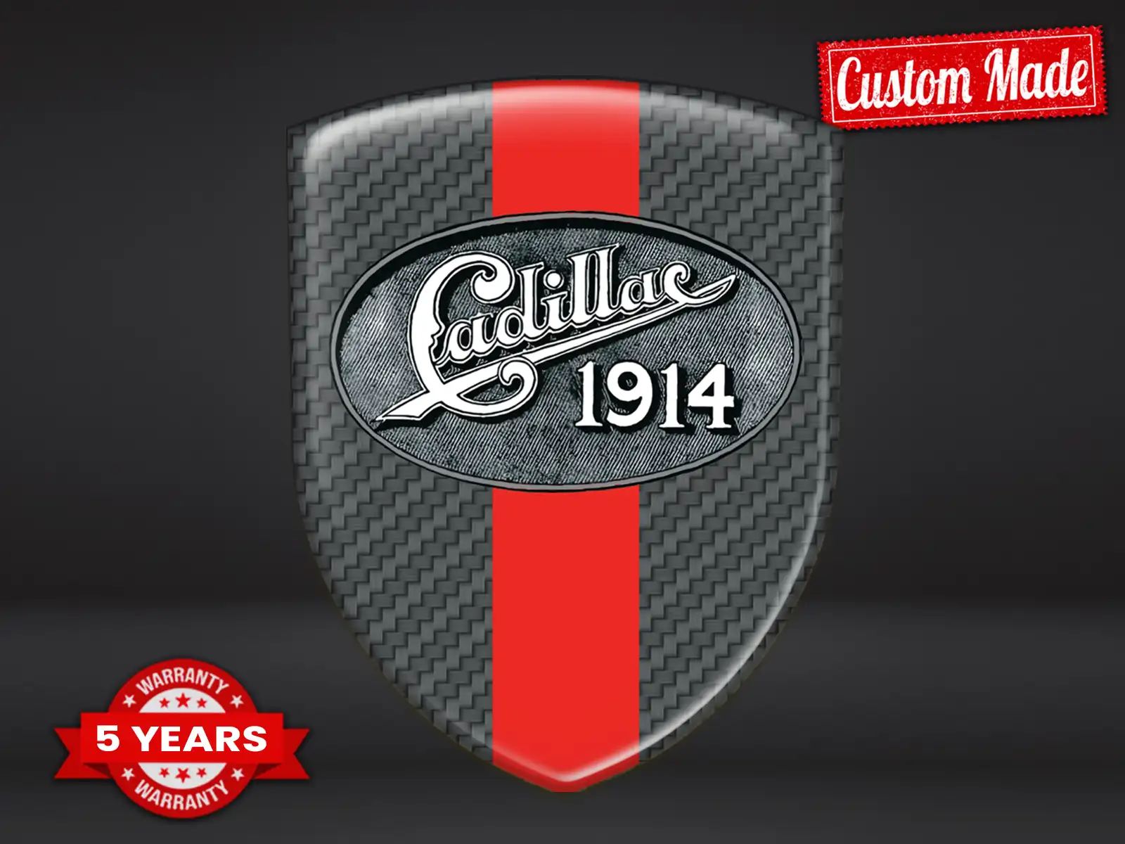 Cadillac Pegatinas Servicio Auto Duraderas Universal Alta Calidad ST